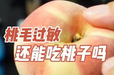 为什么有人会对桃子过敏?