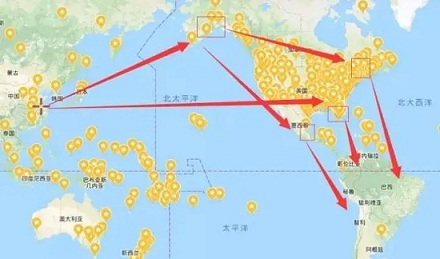 为什么国内没有直飞南美洲的航班?