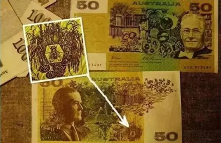 为什么澳大利亚的老版纸币上印着苍蝇？