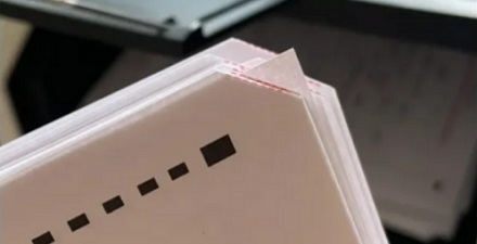 为什么答题卡总是缺一个角？
