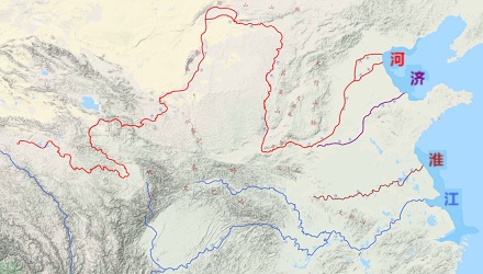 古代「四渎八流」说的是哪些河流?