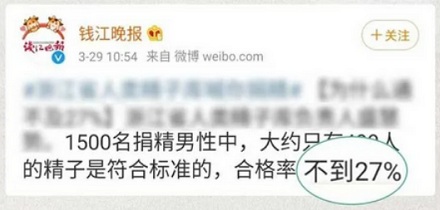 为什么精子库对捐献者的身高要求是165?