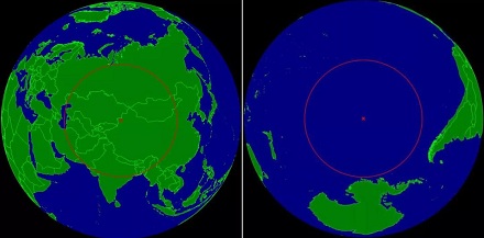 离海洋和陆地最远的地方分别在哪儿？