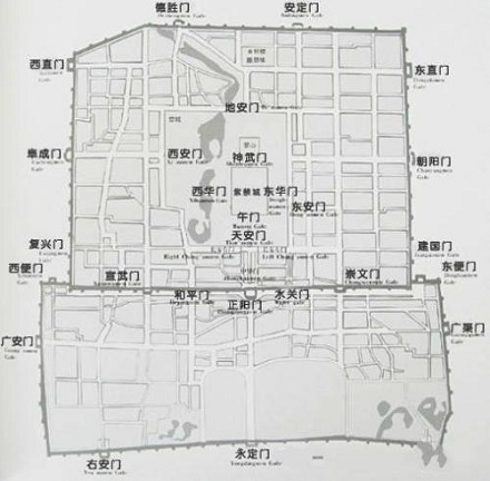 北京为什么叫四九城?