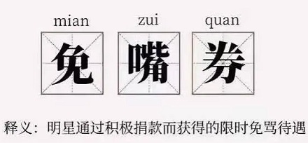 网络流行语「免嘴券」是什么意思?