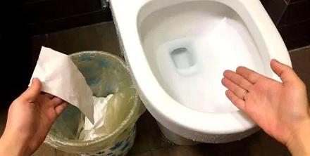 真的需要用垃圾桶装厕纸吗?